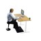 Uncaged Ergonomics RiseUpElectricStandingDesk48X30"BambooDesktopSitStandOffice, RUwb48 RUWB48 - alternate 8